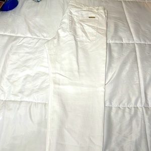 MK white jeans